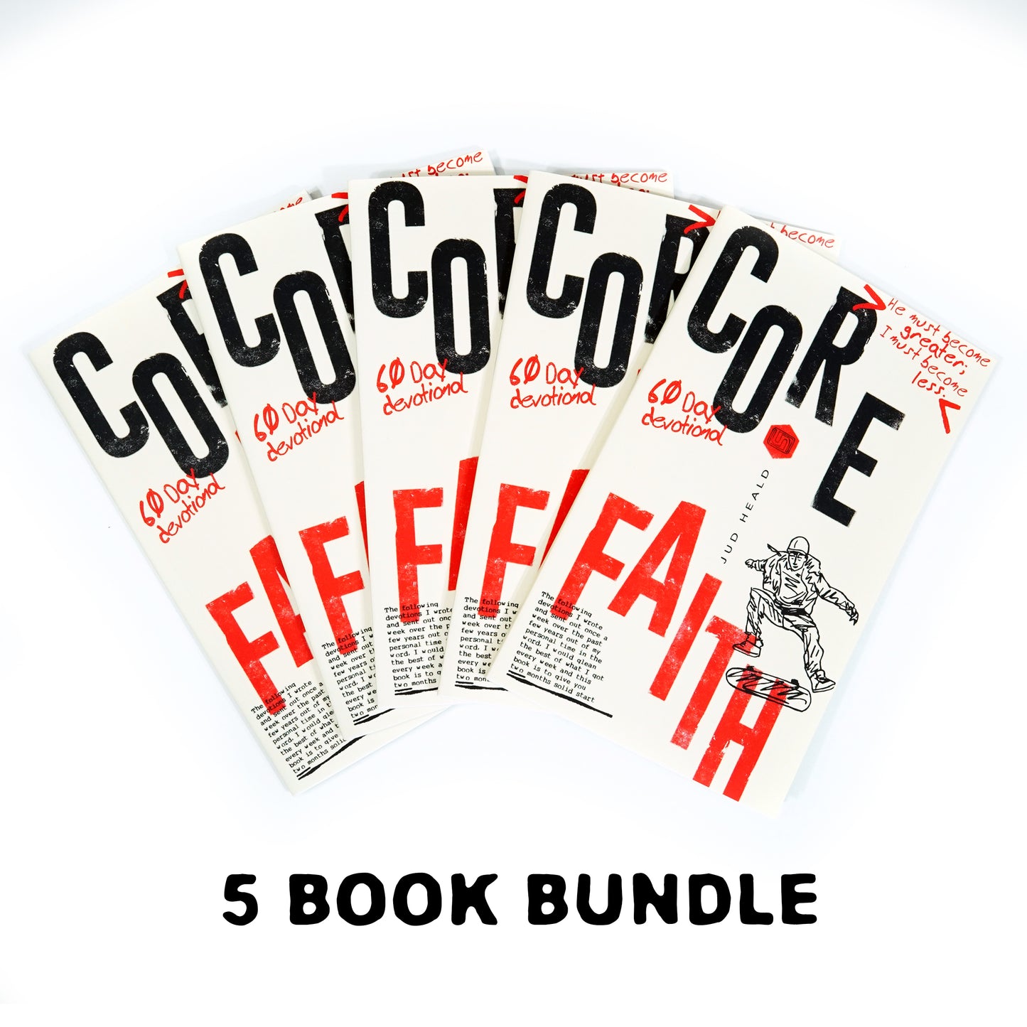 Core Faith 60 Day Devotional (*5 Book Bundle)