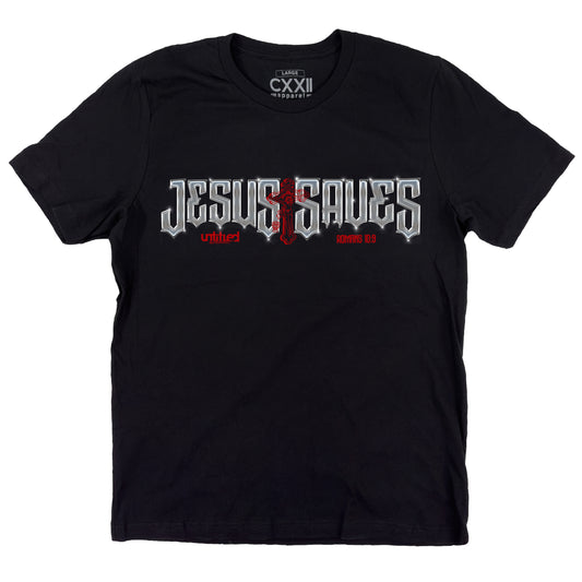 Untitled Jesus Saves Tee ( Available at CXXIIApparel.com)