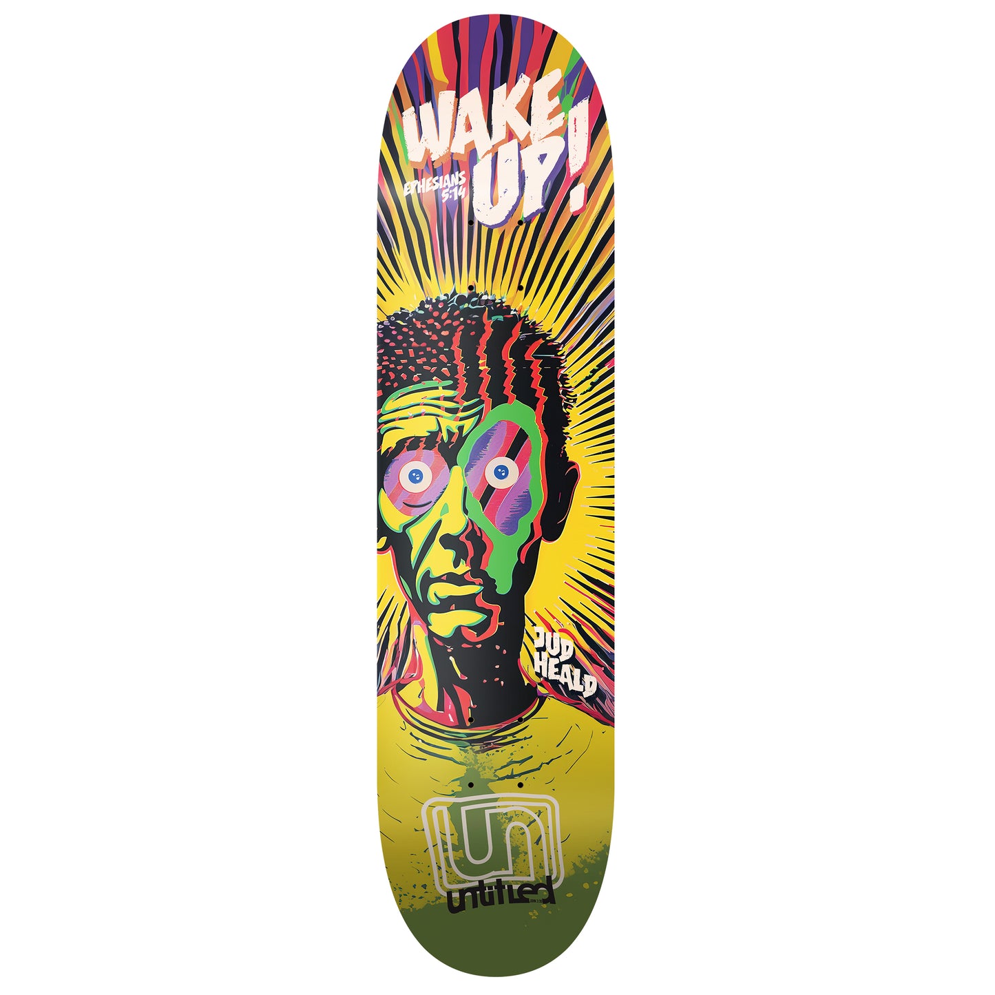 Untitled Jud Heald "Wake Up" Board