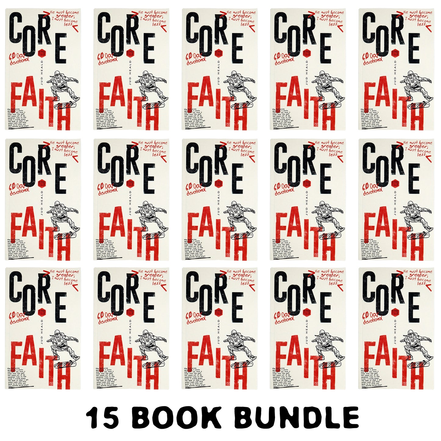 Core Faith 60 Day Devotional (*15 Book Bundle)